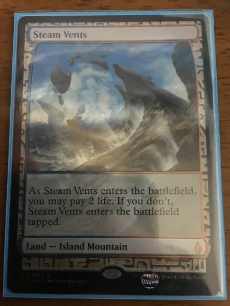 MTG 蒸気孔⁄Steam Vents EXP 英語 Foil