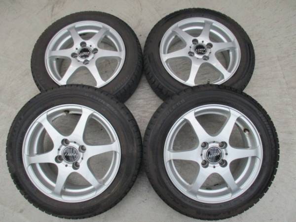 ▼3402 LIZEA 14インチ アルミホイール 155/65R14 BS
