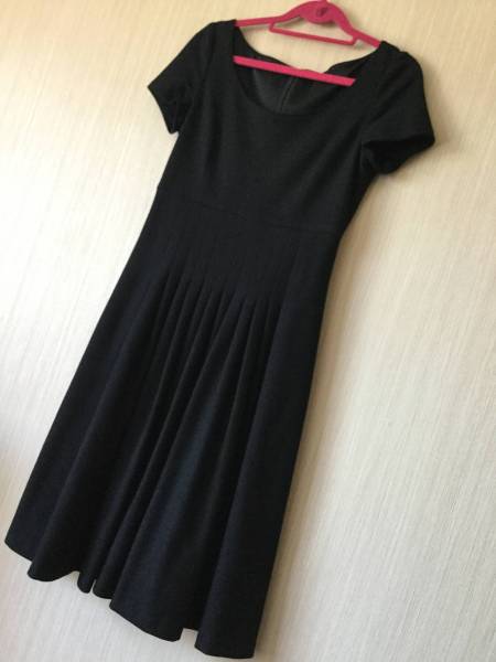 ★ANAYI アナイ ウールワンピース ブラック 38★