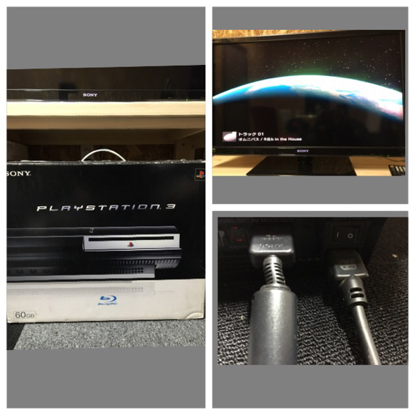 PS3本体 (60GB) CECHA00 ブラック 1円スタート_2