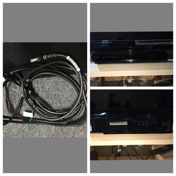 PS3本体 (60GB) CECHA00 ブラック 1円スタート_3