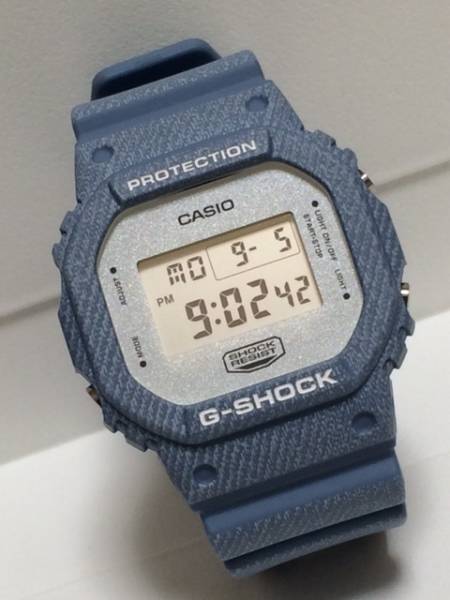 美品 G-SHOCK DW-5600DC-2 デニムカラー