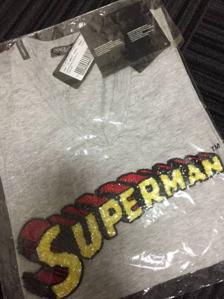 新品　超レア。ドルチェ＆ガッバーナ スーパーマン Ｔシャツ