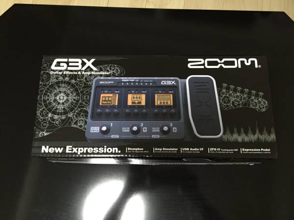 新品未使用】ZOOM マルチエフェクター G3XZOOM G3X 【公式通販】