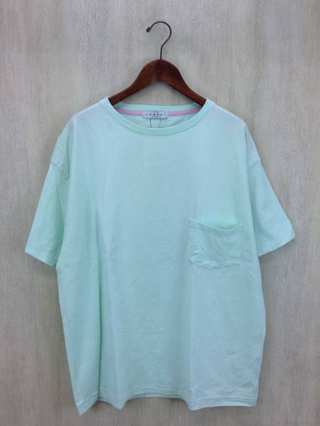 LABRAT◆ビッグシルエットポケットTシャツ/M/コットン/GRN