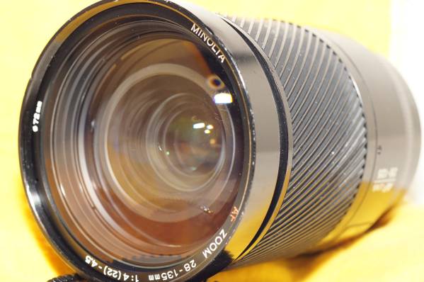 名玉 良品 Minolta AF 28-135mm f4-4.5 ズームレンズ MINOLTA AF ZOOM 28-135mm F4-4.5 小難あり 実用中古 28-135mm Minolta AF