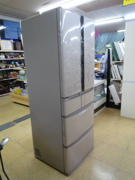 HITACHI R-F480D 日立 475L 6ドア 冷蔵庫 真空チルドFS 2014年