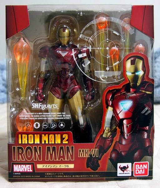 美品 S.H.フィギュアーツ アイアンマン マーク6 中古開封品