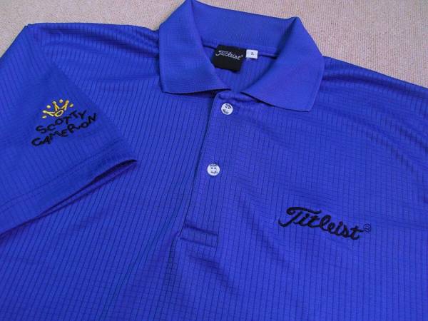 スコティキャメロン　ポロシャツ 青