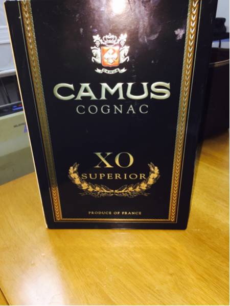 & CAMUS COGNAC XO SUPERIOR カミュ 未開栓 ご覧いただきありがとう