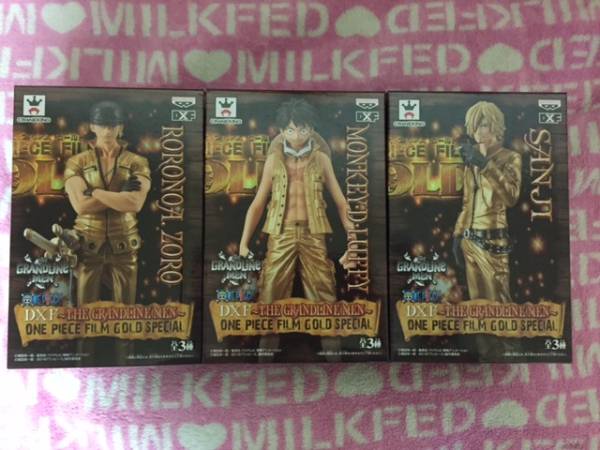 GRANDLINE DXF FILM ワンピース MEN ONE PIECE GOLD THE SPECIAL 
