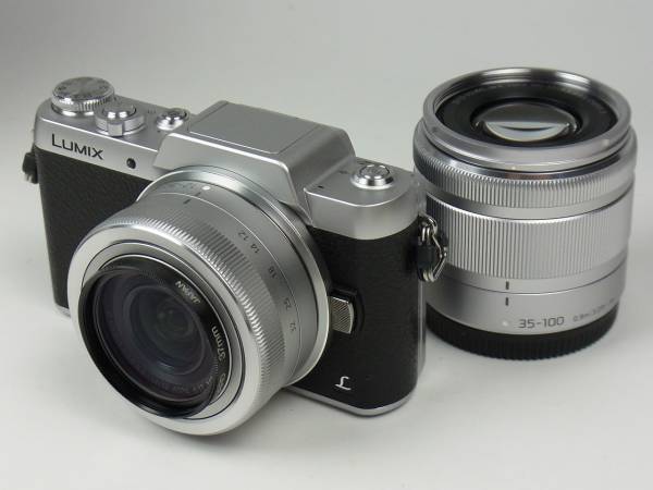 【質屋】Panasonic LUMIX G DMC-GF7W ダブルズームレンズ 美品
