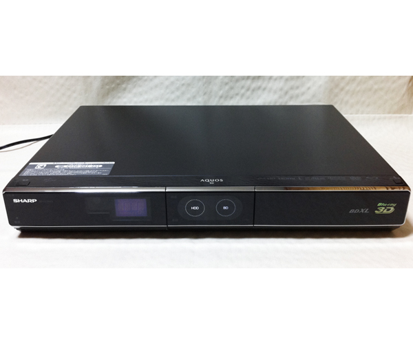 SHARP BD-HDW63 ◆ 地デジ W録 HDD / BDレコーダー ◆ ジャンク