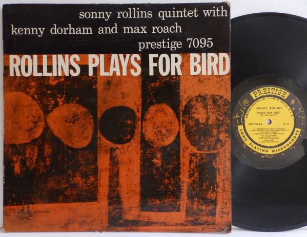 Sonny - Rollins ⁄ with MONO MILES 深溝 両面 ラベル 光沢 DAVIS