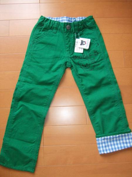 ☆ミキハウス　ダブルＢ　らくがき風ペイント　パンツ　110