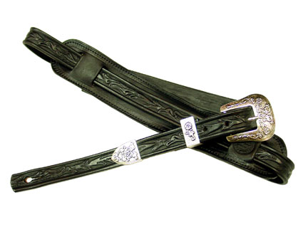 [Ks] 新品 ギターストラップ LHL 70017 Traditional BK