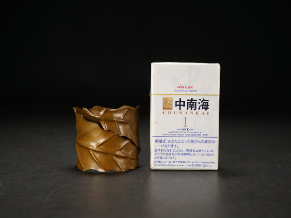 古多】十一代中川浄益造 一葉蓋置◇茶道具/在銘/共箱 【公式通販】