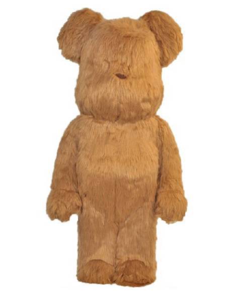 ベアブリック1000% hf藤原ヒロシ BE@RBRICK bearbrickベアブリックHF 1000% 藤原ヒロシ ブラウン 中古