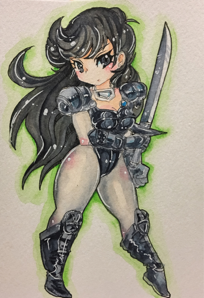 手描きイラスト 超人機メタルダー 軽闘士見習い マドンナ 手描きイラスト 売買されたオークション情報 Yahooの商品情報をアーカイブ公開 オークファン Aucfan Com