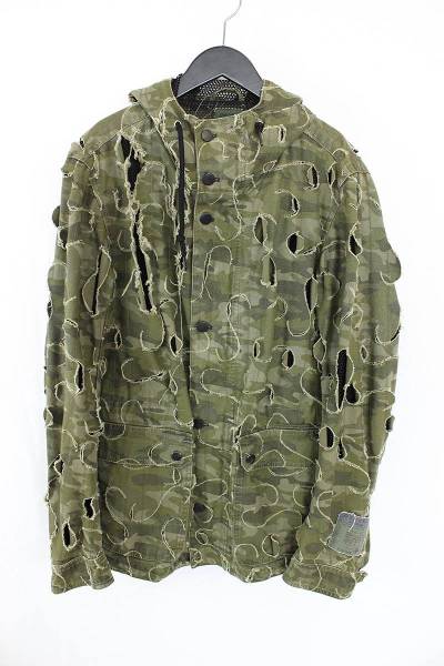 ディーゼル/カットワークミリタリージャケット【99】