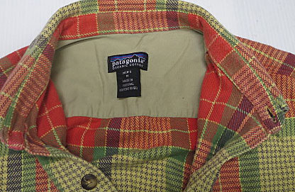 メンズ Patagonia ネイティブ柄 ヘビーフランネルシャツ ポルトガル製 L