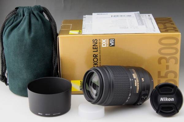 超極上 Nikon AF-S DX 55-300mm F4.5-5.6 G ED VR 安心保証 極上美品