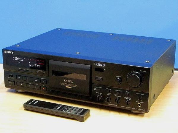 SONY★メンテ済 動作良好★ES 3HEADカセットデッキ★TC-K222ESJ