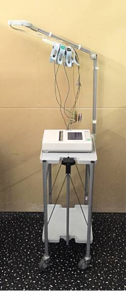 みみみです フクダ電子 心電計 カーディオマックス FX-3010 架台付き (B-13) 健康