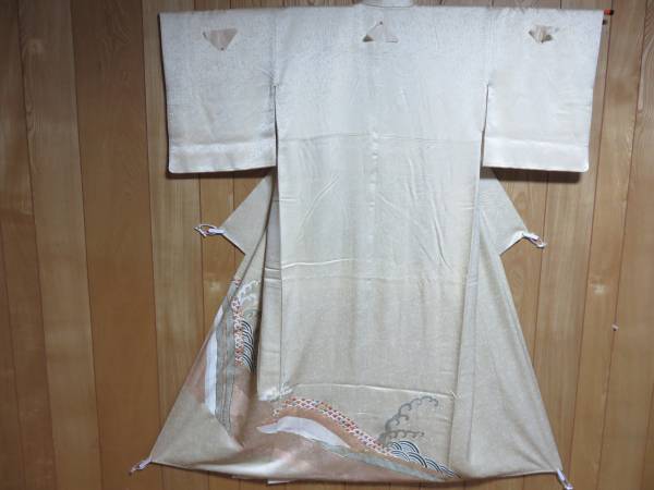 ゆめsaku 夏着物 紗袷“紗に透ける大人色の艶”訪問着 c-84