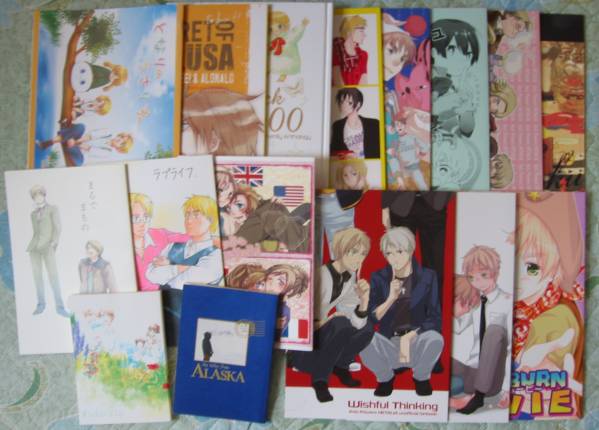 米英57冊☆アメリカ×イギリス☆ヘタリア同人誌セット☆② 【公式通販】