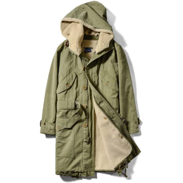 定20万 RL ムートンライナーモッズコート M RRL ラルフローレン ,当