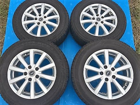 215/65R16 BRIDGESTONE TOPRUNアルミスタッドレスタイヤセット TOPRUN