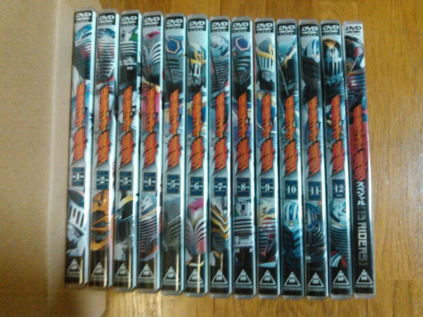 セル版 DVD 仮面ライダー龍騎 全12巻セット 仮面ライダー龍騎 : Vol.12