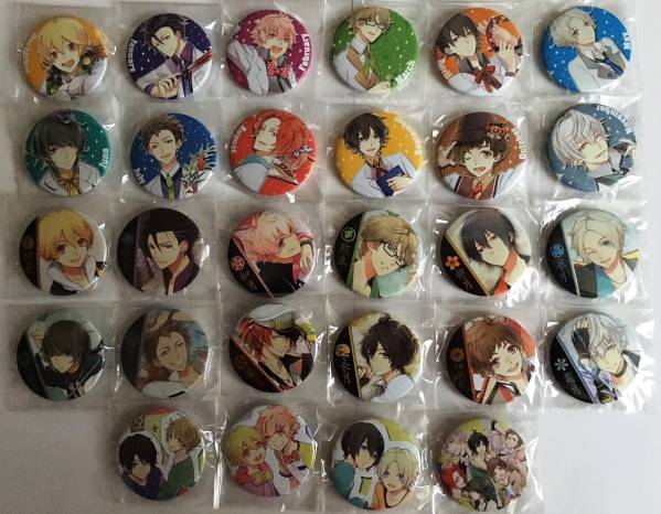 ツキウタ。 AGF2013 缶バッジ コンプ 駆始恋春新葵涙海陽夜郁隼