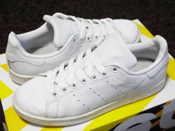 美品 アディダス スタンスミス オール ホワイト 24.0 S75104