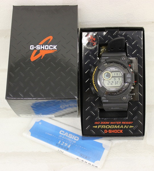 G-SHOCK フロッグマン MEN IN BLACK2 ジーショック