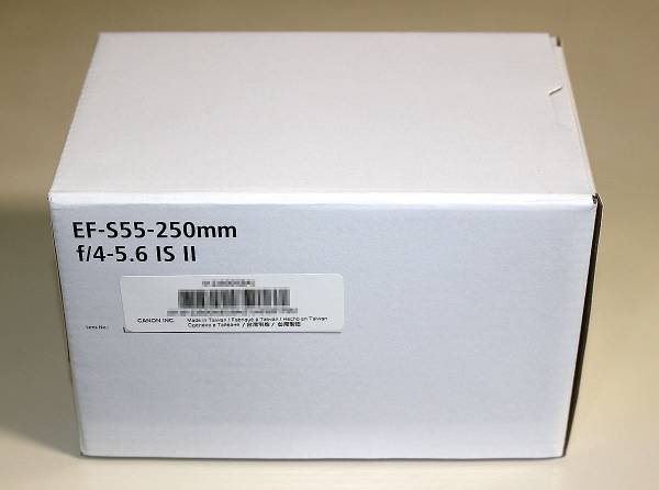 Canon EF-S 55-250mm IS II ★ 望遠ズーム・未開封新品 ★