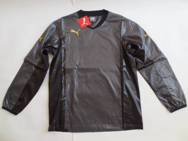 プーマPUMA■サッカー　上下セット新品■М　グレー＆黒