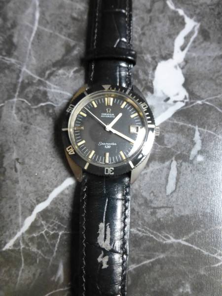 美品OmegaSeamster120自動巻オメガシーマスターアンティークレア