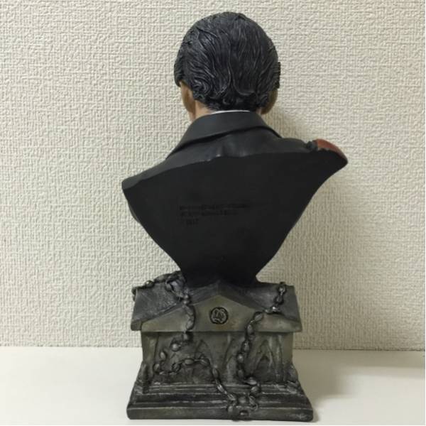 ブラックハート製 ライフサイズ ドラキュラ 胸像（クリストファー・リー版）完成品 希少 クリフトファーリー ドラキュラ バスト ガレキ 完成品 1⁄6