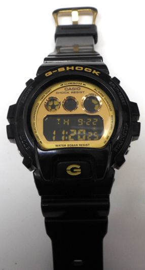☆☆.中古腕時計 G-SHOCK DW-6900CB ブラック
