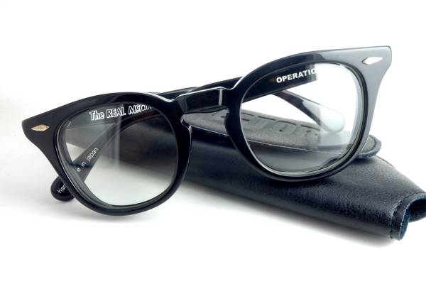 EFFECTOR×THE REAL McCOY`S☆OPERATION激渋新品眼鏡フレーム EFFECTOR