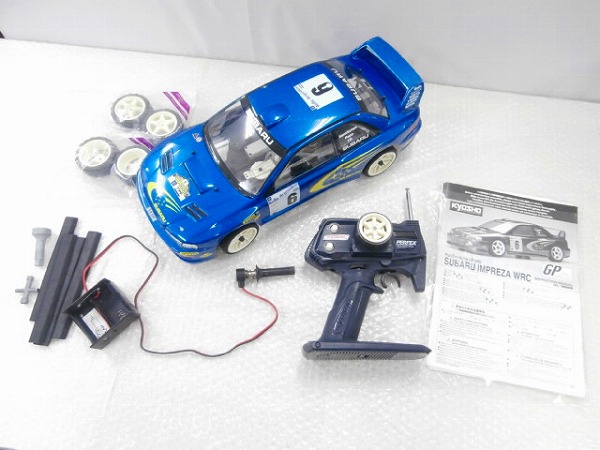 京商 fazer mk2 ラリー スバル インプレッサ オプション付き 京商