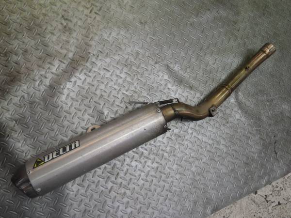 DRZ400 SM デルタ製マフラー 69102