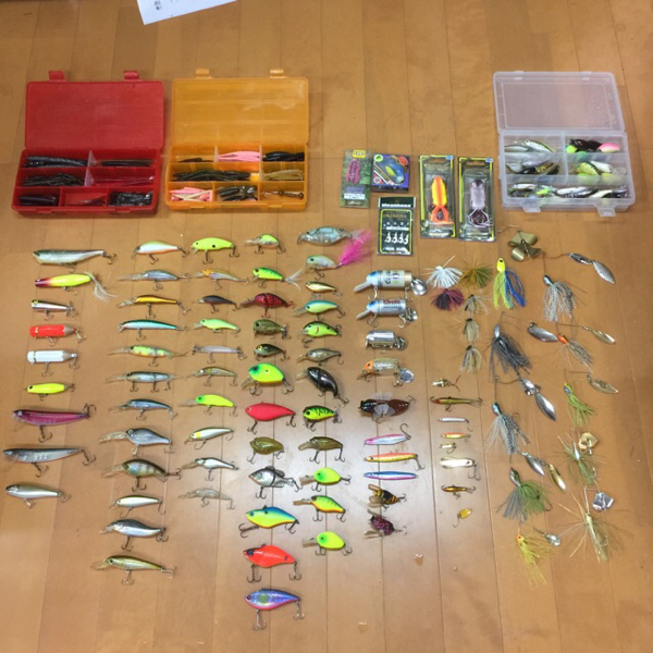 ルアーセット100点以上 釣り メガバス ラッキークラフト他 RAID JAPAN