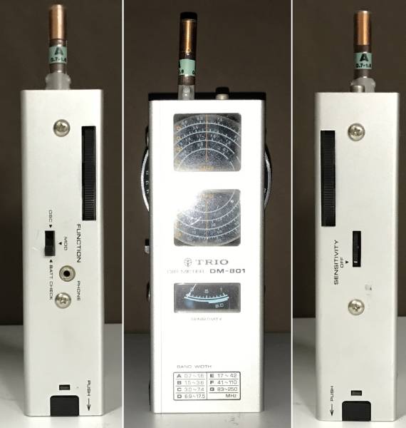 TRIO ディップメーター Yahoo!オークション DM-800の修理 Tomのブログ