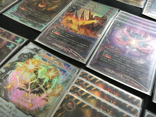 バディファイト 灼熱地獄 デッキ フルホロ キラ ホイル 希少 カード