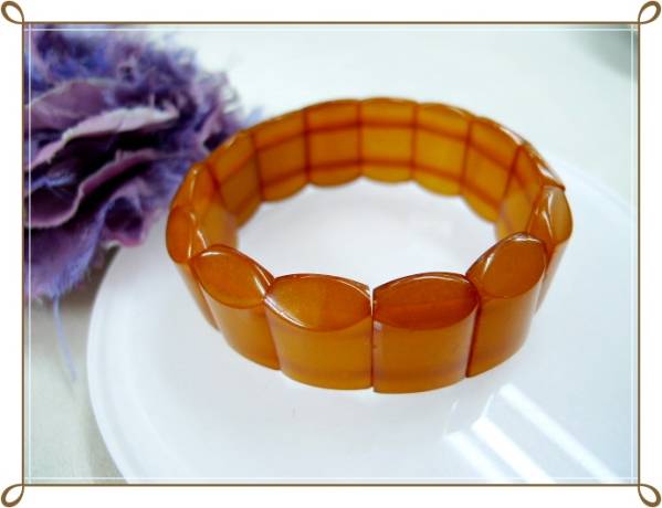 ◆琥珀　アンバー琥珀ブレス◆ハP7255◆