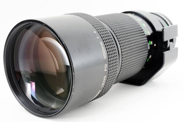 ☆銘玉☆Canon キャノン New FD 300mm F4☆望遠単焦点レンズ