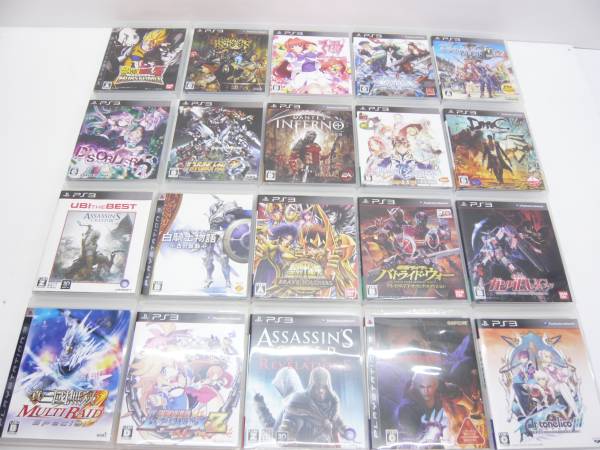 PS3 中古 ゲームソフト 36本 大量 まとめ売り プレイステーション